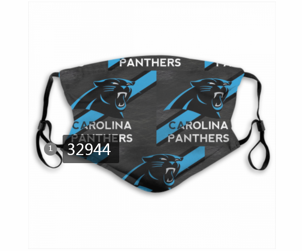 New 2021 NFL Jacksonville Jaguars 163 Dust mask with filter